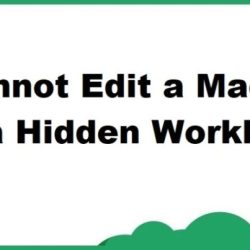 Edit solve workbook reopen