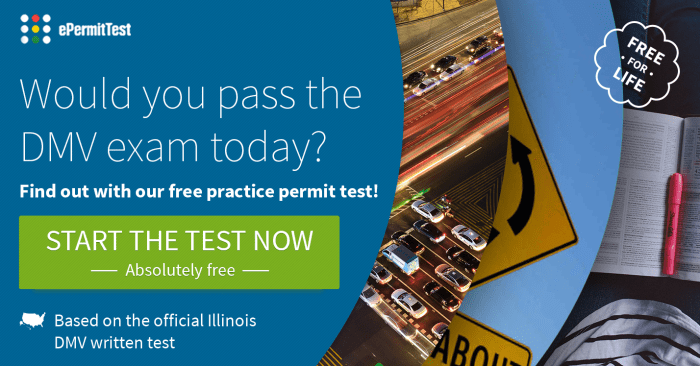 Illinois motorcycle test cheat sheet